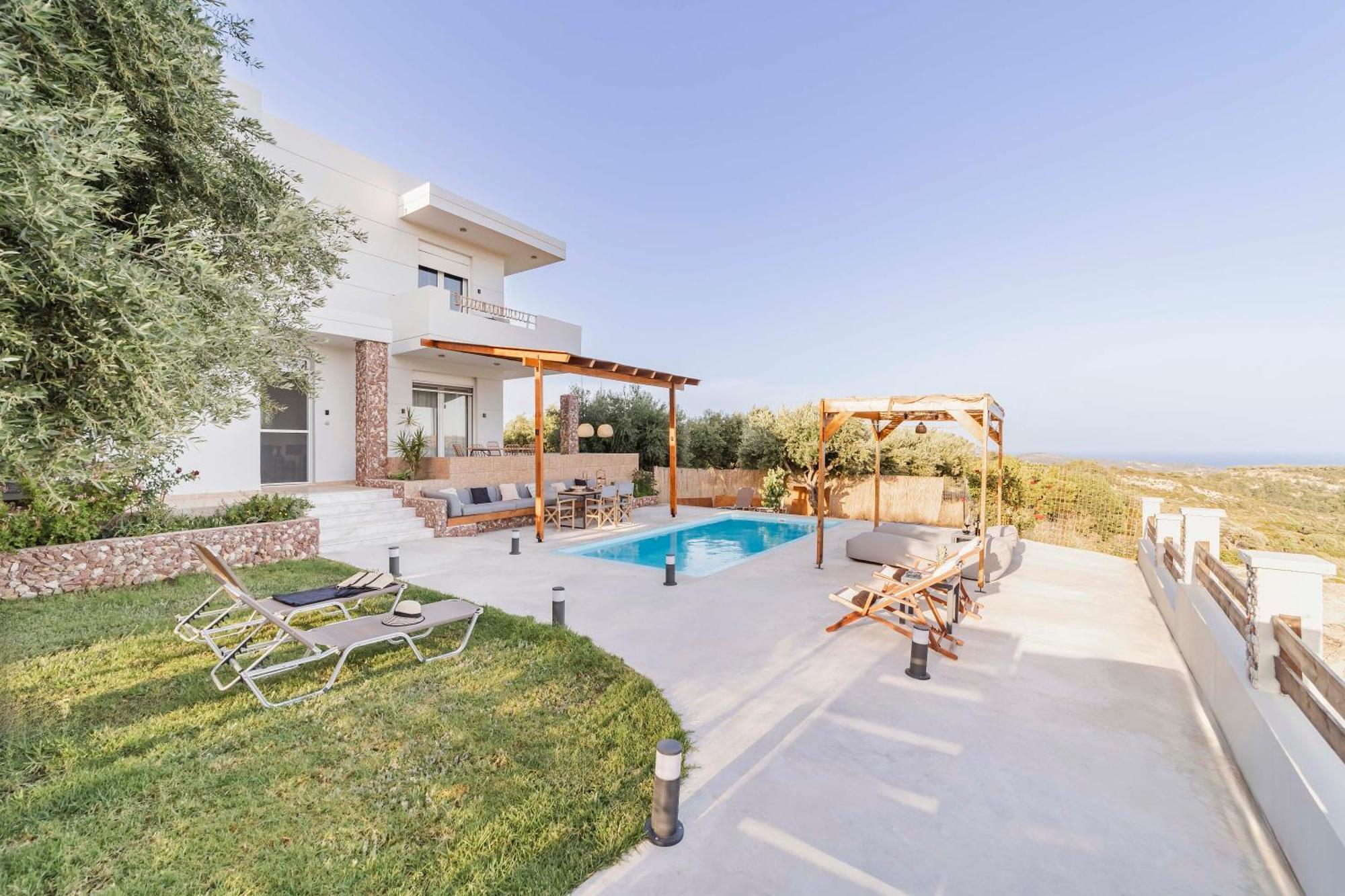 Villa Tranquility Psinthos 外观 照片