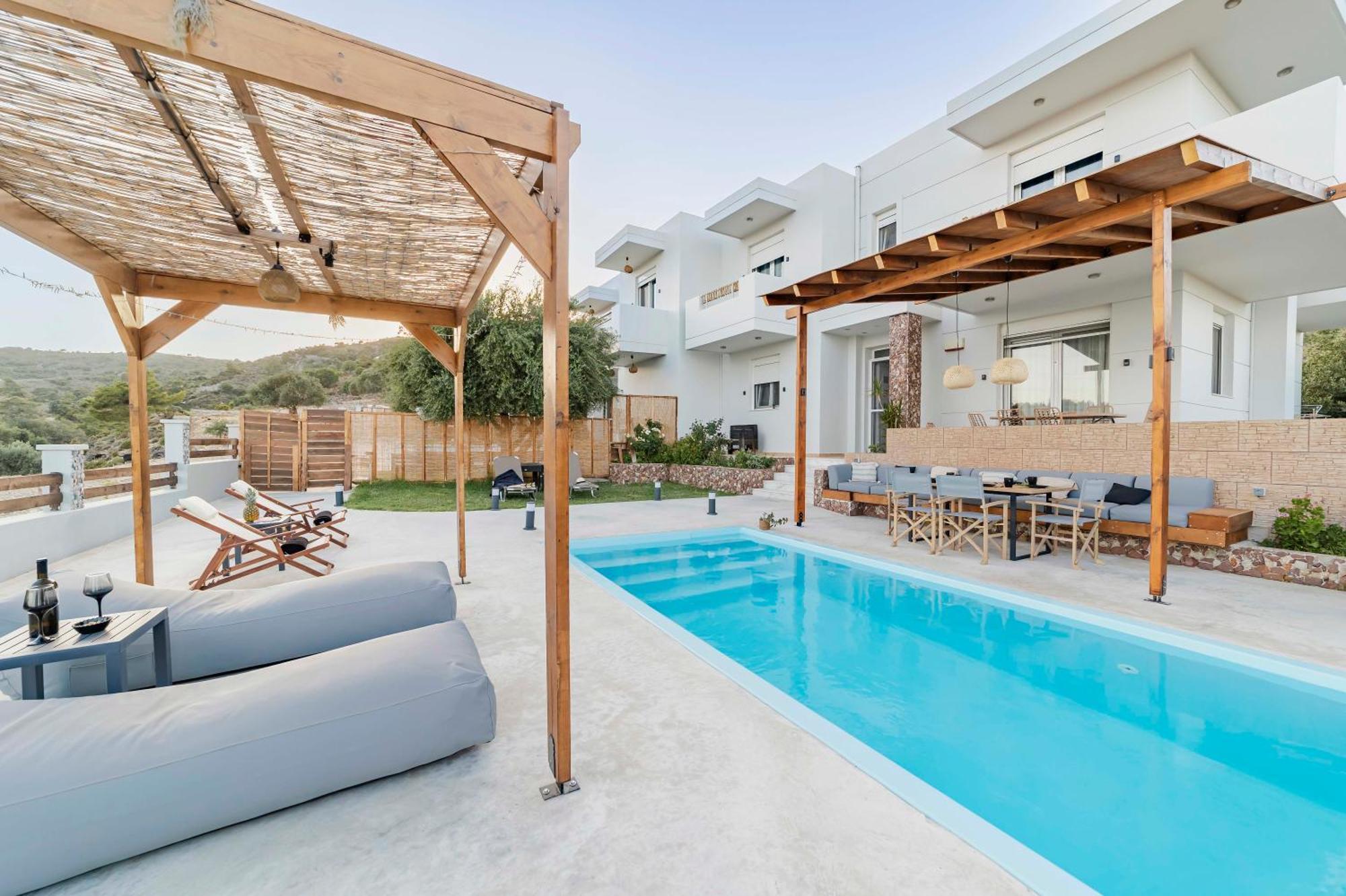 Villa Tranquility Psinthos 外观 照片
