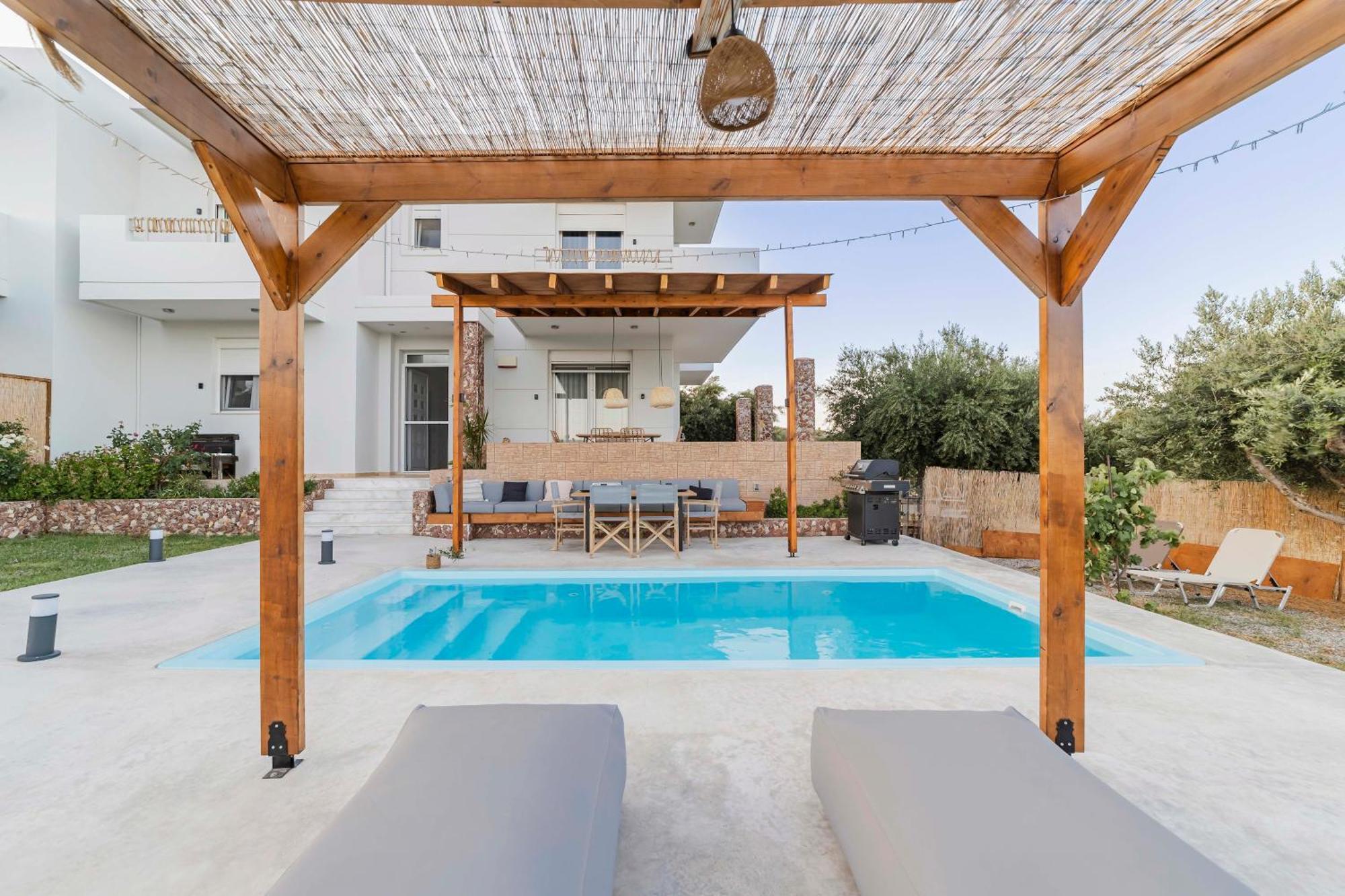 Villa Tranquility Psinthos 外观 照片